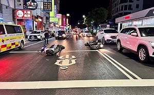 台南2線3警官酒駕追撞！派出所幹部認出是自己人 下場慘了