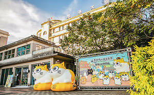 (影)基隆港15米巨型黃阿瑪超吸睛！童子瑋：快閃店開幕收益全捐公益