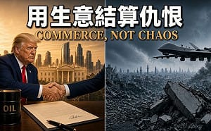 童文薰觀點》十月驚奇在中東局勢的輕紗後