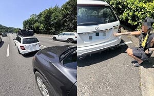 國道追撞車禍！肇事72歲老翁拄柺杖下車 網怒轟：根本出來害人