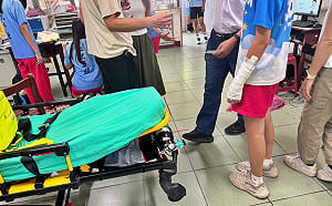 台南某國中防狼噴霧外洩！8師生集體不適 校方：玩耍踢倒