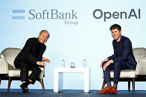 軟銀完成對OpenAI的300億美元投資　累計持股達13%