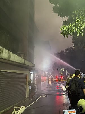 北市信義區民宅火警撲滅　無人受傷起火原因待查