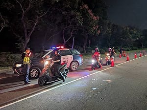新北警：專案取締　1晚查獲10毒駕、12酒駕