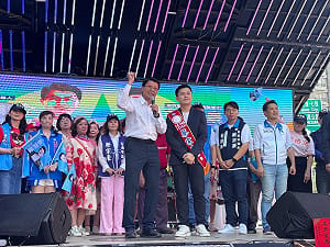 用4年汗水回應溫暖信任！蔡宗豪競總成立  謝龍介力挺「青出於藍」