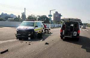 嘉義縣救護車執勤發生事故　5歲男童輕傷送醫