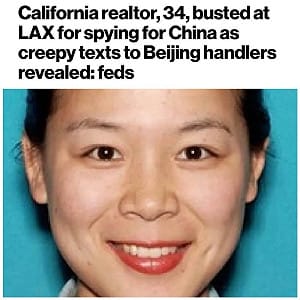涉監視賴清德長子中國女間諜試圖搭機逃往上海 FBI局長：門都沒有