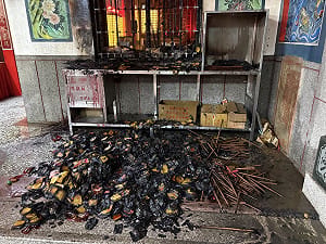 台中大雅凌晨3起火警 警掌握涉案男子追查