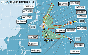 海上不只三颱？彩雲颱風旁驚見「神祕小跟班」 鄭明典揭成因