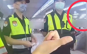女搭北捷下車驚覺遭潑不明液體！疑遭性騷報警
