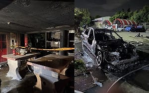 台中大雅連續3起縱火案！轎車、土地公廟全遭殃  警火速逮人
