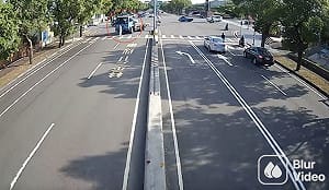 苗市經國路左轉貨車撞斑馬線行人　老翁倒地昏迷