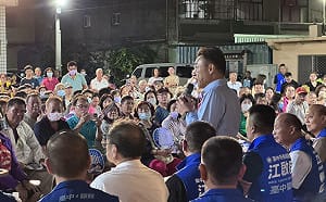 江啟臣合體顏寬恒龍井造勢 拋海線20分鐘生活圈加碼敬老卡福利