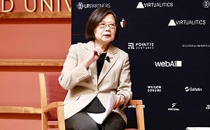 全文》史丹佛大學演講 蔡英文：面對大規模衝突台灣需要分散部署的系統