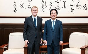 賴清德盼台美打造和平安全的印太 美參議員：台灣不會孤身一人