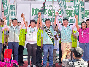 拚台南山區唯一一席議員  陳亭妃站台力挺：讓賴懋慶成為第一