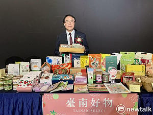 駐韓國代表處慶雙十  黃偉哲攜台南好滋味共賀