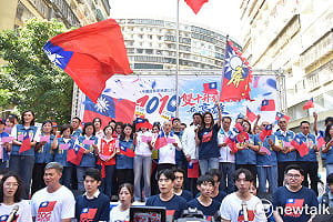 國民黨首移師高雄國慶升旗 柯志恩喊話：高雄贏、台灣就會贏！