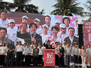陳亭妃競總成立大會  賴清德期許拿全國最高得票率  林俊憲初選後首站台受矚