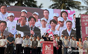 陳亭妃競總成立大會  賴清德期許拿全國最高得票率  林俊憲初選後首站台受矚