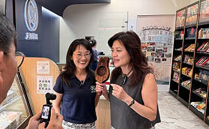 糕餅老街變身自媒體！台中自由路商圈主委化身短影音主角吸眼球