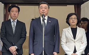 韓國瑜批不副署真獨裁  卓榮泰：立院將憲法法庭萎縮、我被動採必要做法