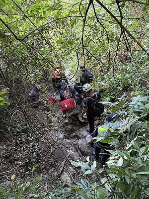 失聯高雄進口商副總　屏東三地門鄉邊坡尋獲意識清楚
