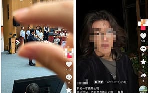中國學生Po捏頭照喊「小小賴清德拿下」網友要求遣返 陸委會：有收到檢舉