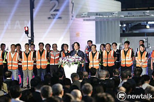 台南鐵路地下化迎歷史性通車　賴總統：實現都市縫合與城市再生