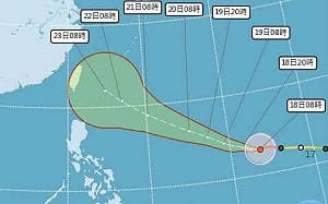 強颱薔琵恐在週五、六影響台灣！賈新興示警：秋颱不登陸也可能致災