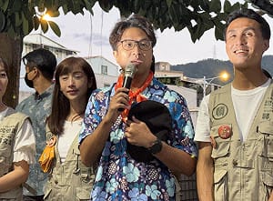 沈伯洋「大洋流」五分埔出發：這是我人生最早出發點、沈家當然出動