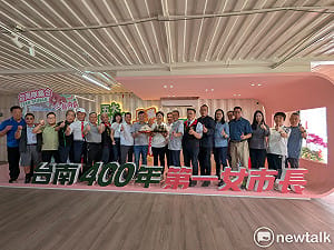 跆拳道協會、南市商業總會赴陳亭妃競總加油打氣　送祝福展現支持