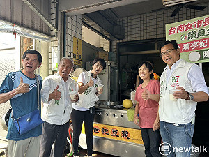 陳亭妃偕吳通龍陳秋宏走訪六甲麻豆市場　盼傳統市場轉型活化延續在地人情味