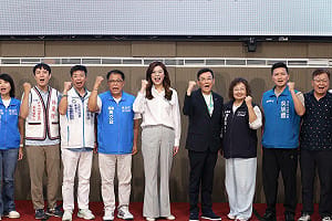 新竹中常會喊「高虹安凍蒜」 鄭麗文：藍白須放下黨派之見