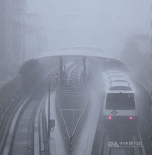 颱風薔琵來襲　北捷文湖線、高架路段晚間6時起停駛