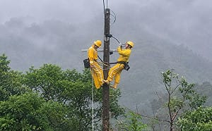 薔琵颱風狂掃全台！34萬戶曾停電 台電拚今晚全復電