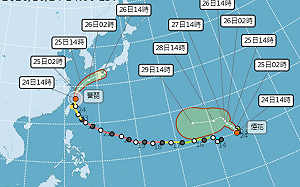 太平山、鳥嘴山雨量破500毫米！薔琵颱風最快20:30解海警 未來一週天氣一圖看