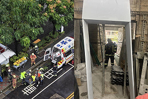 颱風天爆工安意外！新北2工人裝電梯墜落身亡 業者過失致死送辦