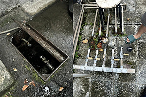 薔琵颱風期間連偷8顆水表！住戶突然沒水用 警逮2嫌移送