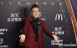 金鐘61》沈玉琳病癒後登紅毯！身穿「幸運色西裝」搶綜藝節目主持人獎
