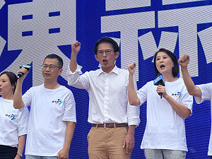 白營6小雞缺席！黃國昌打頭陣挺蔣萬安怒吼：對抗惡霸政府