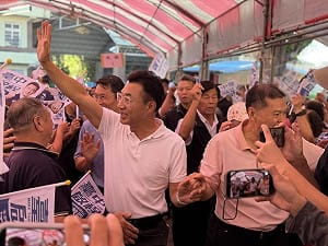 台中市長選戰交鋒　江啟臣主打安全、何欣純推青年局