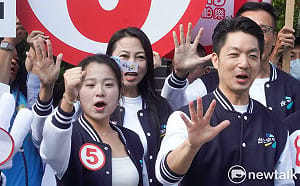 （影）代抽變助講！20歲首投族女孩大談蔣萬安政績　生日願望送蔣「高票連任」