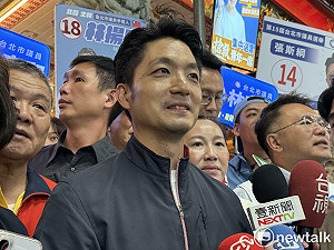 蔣萬安今晚跑攤後傳身體不適 競辦宣布取消預排行程、準備辯論