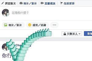 臉書小驚喜 輸入特定詞彙有按讚特效