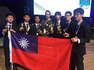 2017國際國中科學奧林匹亞   台灣學生大放異彩奪7金競