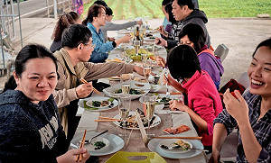 30分鐘從泥巴到嘴巴 產地直送白玉蘿蔔糕