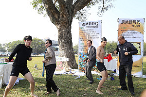 府會共舞！張花冠、張明達抖肩舞喜慶3周年