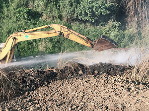 嘉義垃圾掩埋場整夜悶燒  環保局：追查有無不法情事