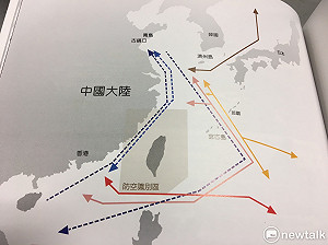 國防報告書 揭露共機擾台26次